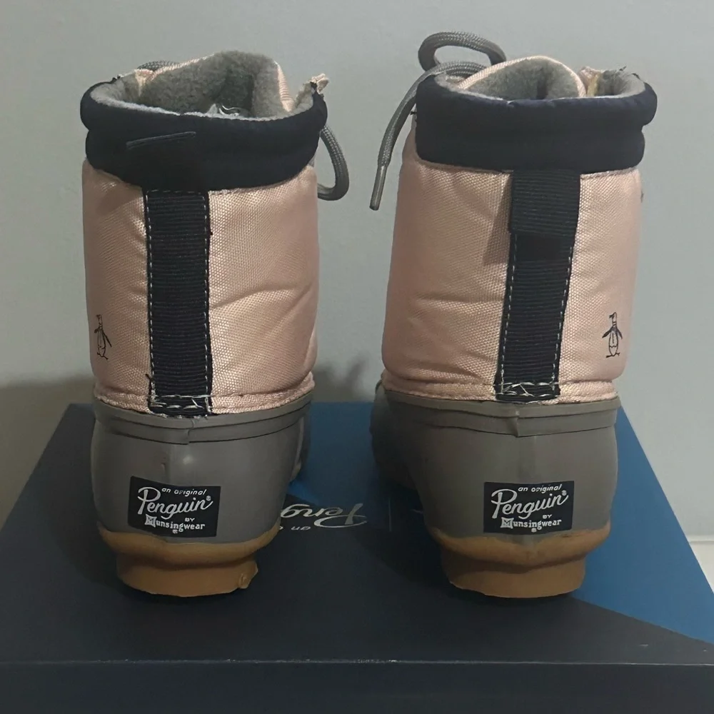 Original Penguin Junior Little Girls Addison Lace Up Boot